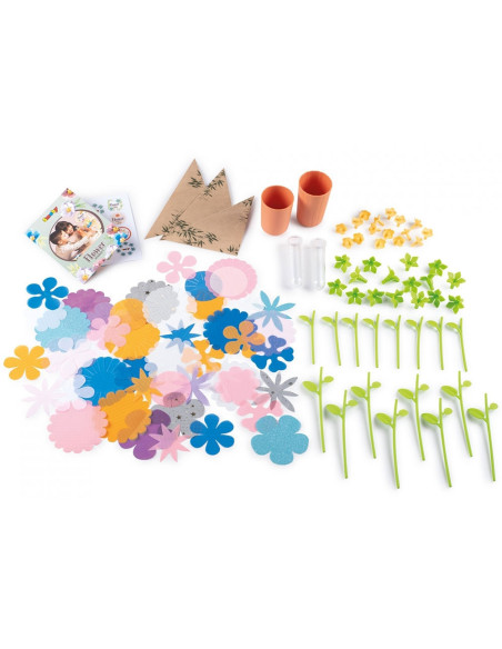 S7600350407,Florarie pentru copii Smoby Flower Market cu accesorii