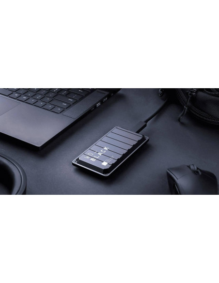 SSD extern WD BLACK P50 GAME DRIVE, 1TB, negru, USB