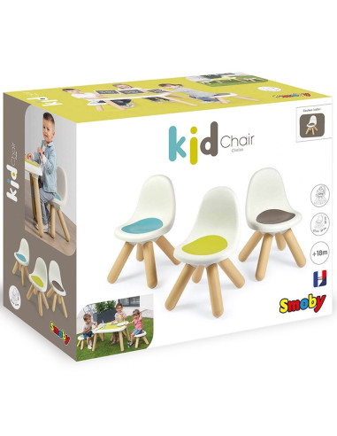S7600880113,Scaunel cu spatar pentru copii Smoby gri