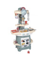 S7600140305,Bucatarie Smoby Cooky Kitchen albastru cu accesorii