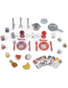 S7600140305,Bucatarie Smoby Cooky Kitchen albastru cu accesorii