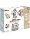 S7600140305,Bucatarie Smoby Cooky Kitchen albastru cu accesorii