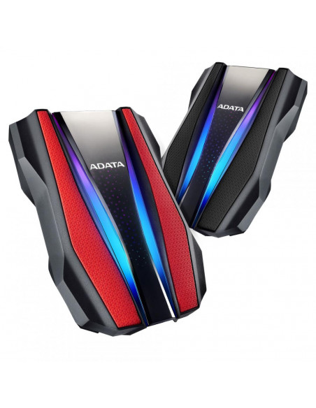 AHD770G-2TU32G1CRD,HDD Extern ADATA HD770G, 2TB, Rosu, USB 3.2