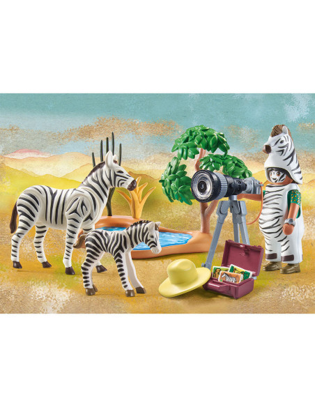 PM71295,PLAYMOBIL - FOTOGRAF SI ZEBRE PM71295,PLAYMOBIL - FOTOGRAF SI ZEBRE