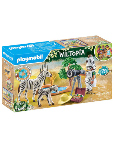 PM71295,PLAYMOBIL - FOTOGRAF SI ZEBRE PM71295,PLAYMOBIL - FOTOGRAF SI ZEBRE