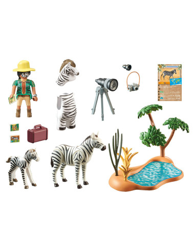 PM71295,PLAYMOBIL - FOTOGRAF SI ZEBRE PM71295,PLAYMOBIL - FOTOGRAF SI ZEBRE