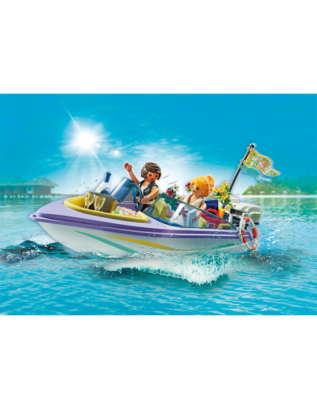 PM71366,Playmobil - Luna De Miere Cu Barca De Viteza PM71366,Playmobil - Luna De Miere Cu Barca De Viteza