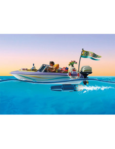 PM71366,Playmobil - Luna De Miere Cu Barca De Viteza 2