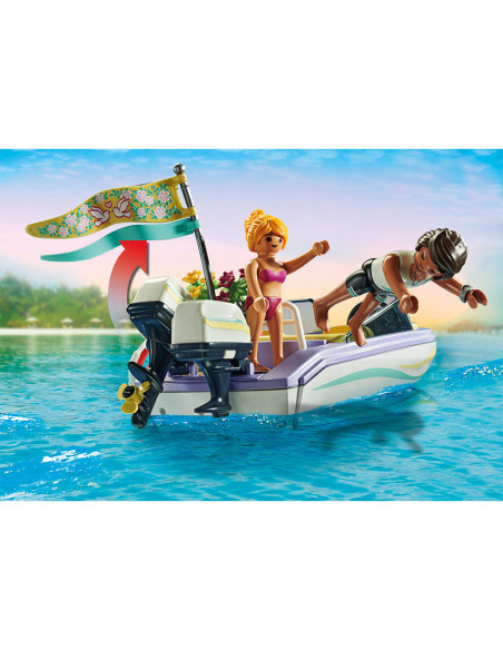 PM71366,Playmobil - Luna De Miere Cu Barca De Viteza PM71366,Playmobil - Luna De Miere Cu Barca De Viteza