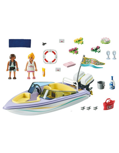 PM71366,Playmobil - Luna De Miere Cu Barca De Viteza PM71366,Playmobil - Luna De Miere Cu Barca De Viteza