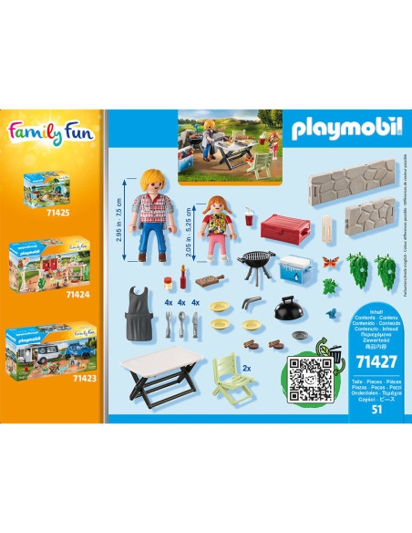 PM71427,Playmobil - Gratar In Familie