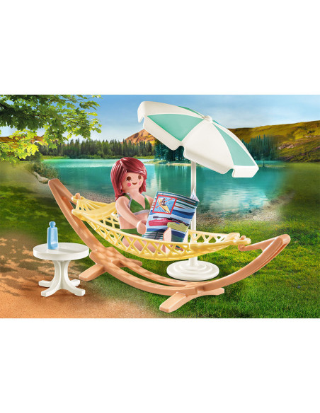 PM71428,Playmobil - Femeie In Hamac