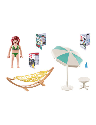 PM71428,Playmobil - Femeie In Hamac