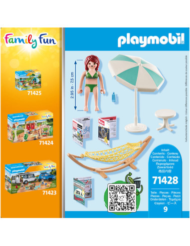 PM71428,Playmobil - Femeie In Hamac