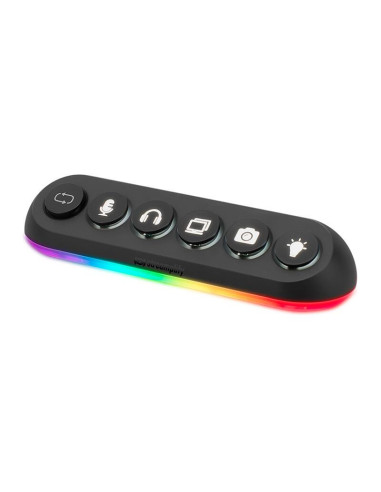 HUB-DECK-5-RGB-US-F-BK,HUB USB Streamplify Desck 5 iluminare RGB 5 port-uri