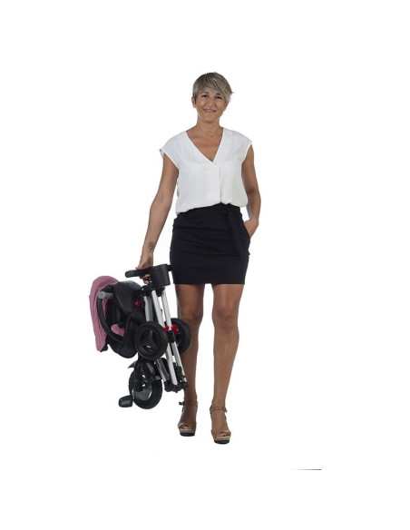 320013150,Tricicleta ultrapliabila Qplay Nova violet