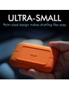 SSD Extern Lacie Rugged, 1TB, Orange, USB 3.2,STHR1000800