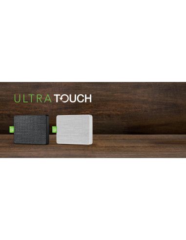 SSD extern Seagate Ultra Touch, 500GB, Alb, USB 3.0,STJW500400