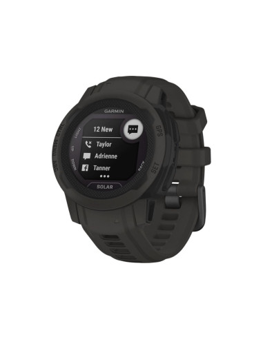 010-02627-00,SmartWatch Garmin Instinct 2 Solar, 0.9inch, Curea Silicon, Negru