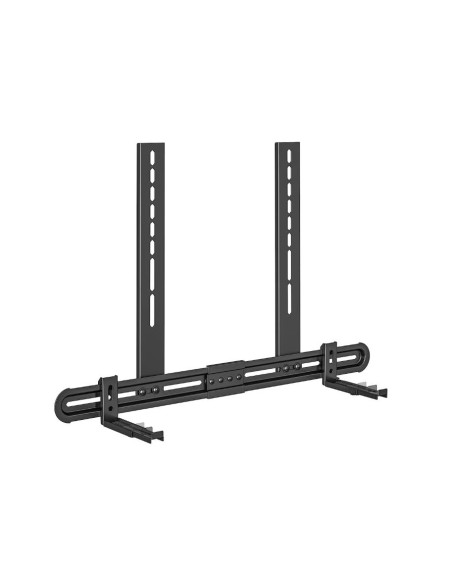 ICA-SP-SB06,Suport universal pentru soundbar, reglabil, 3 variante instalare, Negru