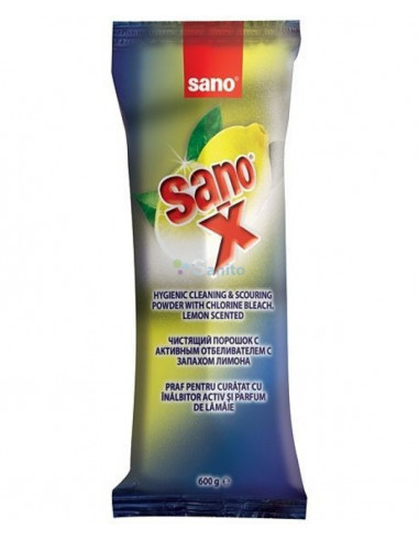 Praf de curatat cu parfum de lamaie, SANO X POWDER REFILL
