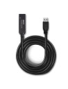 LY-43376,Lindy 43376, 10 m, USB A, USB C, USB 3.2 Gen 1 (3.1 Gen 1), 5000 Mbit/s, Negru