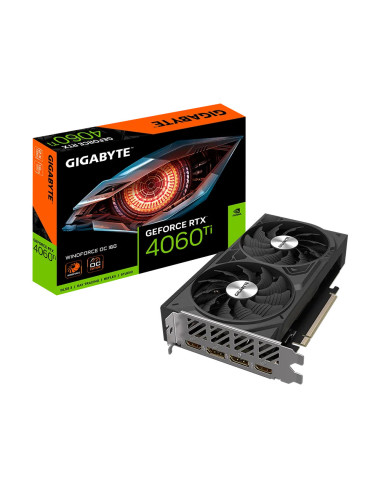 GV-N406TWF2OC-16GD,Placa video Gigabyte GeForce RTX 4060 Ti WINDFORCE OC 16GB "GV-N406TWF2OC-16GD"