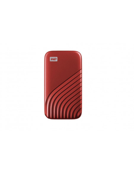 HDD WD Extern My Passport, 500GB, Rosu, USB