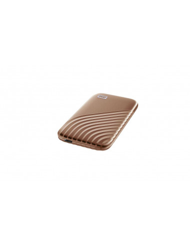 SSD extern WD My Passport, 1TB, Gold, USB 3.2,WDBAGF0010BGD-WESN