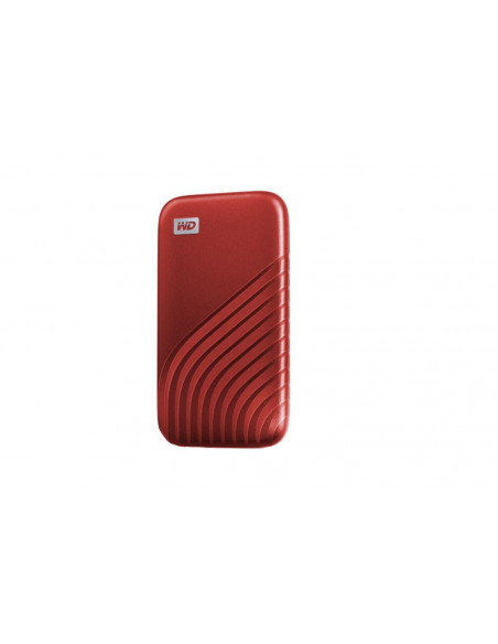 SSD extern WD My Passport, 1TB, Rosu, USB 3.2,WDBAGF0010BRD-WESN