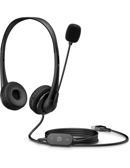 428H5AA#ABB,Casti cu microfon HP G2, USB-A, Negru