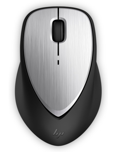 2LX92AA#ABB,HP Mouse ENVY 500 reincarcabil, Ambidextru, Cu laser, RF fara fir, 1600 DPI, Negru, Gri