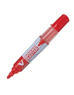 Marker whiteboard Pilot Vboard Master, varf rotund 6 mm, Rosu 2
