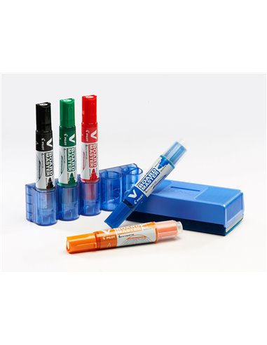 Marker Whiteboard Pilot Vboard Master, 6 mm Varf Rotund - Albastru