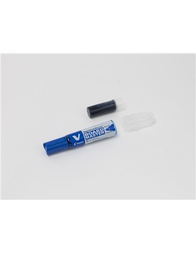 Marker Whiteboard Pilot Vboard Master, 6 mm Varf Rotund - Albastru
