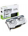 DUAL-RTX4060-O8G-WHITE,Placa video ASUS nVidia GeForce RTX 4060 Dual OC White 8GB, GDDR6, 128bit