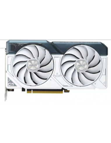 DUAL-RTX4060-O8G-WHITE,Placa video ASUS nVidia GeForce RTX 4060 Dual OC White 8GB, GDDR6, 128bit