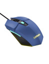 TR-25067,Mouse Trust GXT109B FELOX, Ambidextru, USB Tip-A, 6400 DPI, Albastru