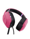 TR-25179,Kit Trust GXT790P TRIDOX 3-IN-1 - Mouse Optic, USB, Pink + Casti cu microfon, USB, Roz + Mouse Pad, Negru