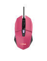 TR-25179,Kit Trust GXT790P TRIDOX 3-IN-1 - Mouse Optic, USB, Pink + Casti cu microfon, USB, Roz + Mouse Pad, Negru