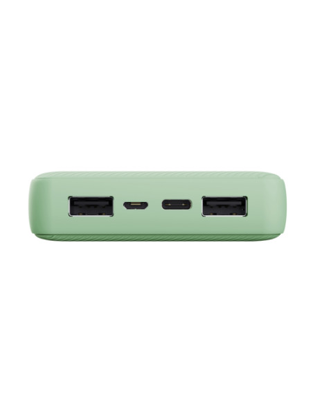 TR-25027,Baterie portabila Trust Primo Ultra-thin Eco, 20000mAh, 2x USB, 1x MicroUSB, 1x USB-C, Verde