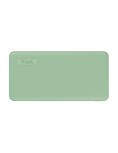 TR-25027,Baterie portabila Trust Primo Ultra-thin Eco, 20000mAh, 2x USB, 1x MicroUSB, 1x USB-C, Verde