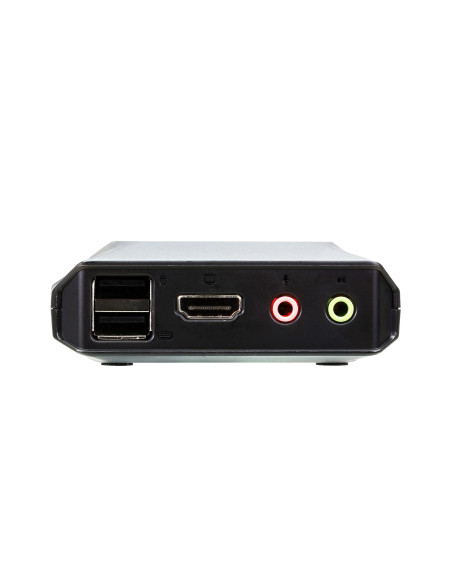 CS22H,KVM switch ATEN CS22H, 4096 x 2160 Pixel, 4K Ultra HD, 3,47 W, Negru