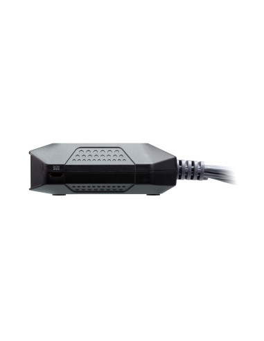 CS22H,KVM switch ATEN CS22H, 4096 x 2160 Pixel, 4K Ultra HD, 3,47 W, Negru