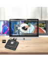 CS22HF,KVM switch ATEN CS22HF, 1920 x 1200 Pixel, Full HD, 1,5 W, Negru