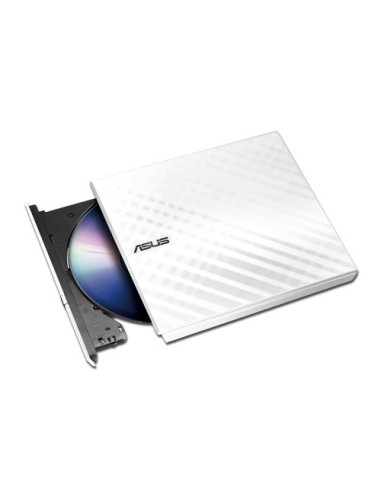 SDRW-08D2S-U/LITE/WH,Optice Asus externa SDRW-08D2S-U/LITE/WHITUSB 2.0 (Type-A), compatibil cu Windows si Mac OS "SDRW-08D2S-U/L