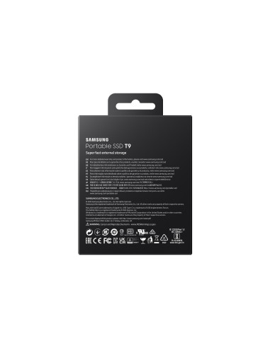 MU-PG1T0B/EU,SSD. Externe Samsung Portable SSD T9 1TB "MU-PG1T0B/EU"