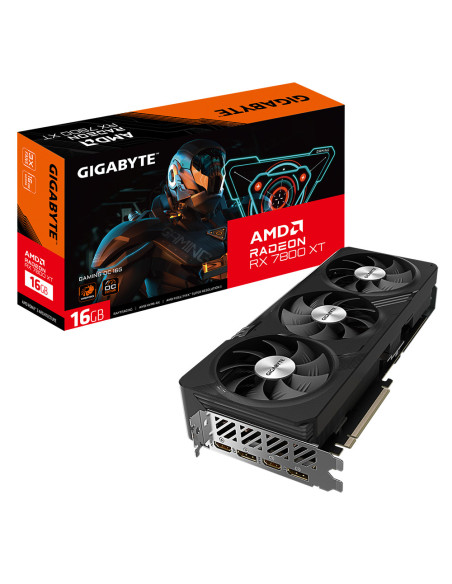 GV-R78XTGAMING OC-16GD,Placa video Gigabyte VGA GB RADEON RX 7800 XT GAMING OC 16G,"GV-R78XTGAMING OC-16GD"