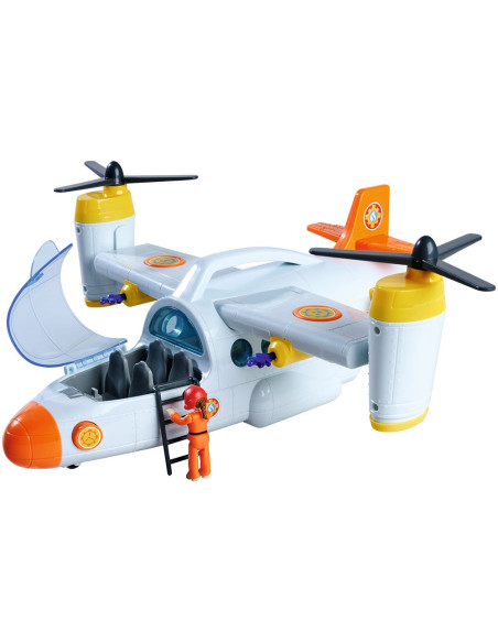 S109252615038,Avion Simba Fireman Sam Swift Rescue 42 cm cu figurine si accesorii