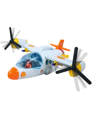 S109252615038,Avion Simba Fireman Sam Swift Rescue 42 cm cu figurine si accesorii